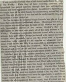 Article from small, out of print local music magazine. cannot remember name. , Spineshank / Chimaria / Ill Nino / No One / Sw1tched on Jun 22, 2001 [197-small]