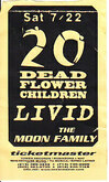 20 Dead Flower Children / Cleaner / The Moon Family / LIVID (LA) on Jul 22, 2000 [380-small]