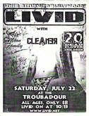 20 Dead Flower Children / Cleaner / The Moon Family / LIVID (LA) on Jul 22, 2000 [382-small]