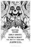 Rotten Sound / Early Graves / Globe & Beast on May 14, 2014 [552-small]