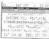 Fear Factory / Kittie / The Union Underground / Slaves On Dope / Boy Hits Car on Jan 20, 2001 [757-small]