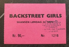 Backstreet Girls on Nov 24, 1990 [833-small]
