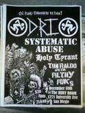 D.R.I. / Holy Tyrant / Tim Raldo & The Filthy Fucks on Nov 18, 2012 [300-small]