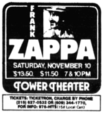 Frank Zappa on Nov 10, 1984 [336-small]