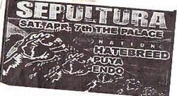 Sepultura / Hatebreed / Puya / Endo on Apr 7, 2001 [546-small]