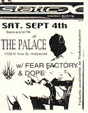Fear Factory / Static-X / Dope on Sep 4, 1999 [559-small]