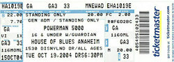 Powerman 5000 / Dope / Motograter / Twisted Method on Oct 19, 2004 [922-small]
