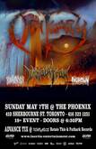 tags: Toronto, Ontario, Canada, Gig Poster, Phoenix Concert Theatre - Obituary / Immolation / Blood Incantation / Ingrown on May 7, 2023 [104-small]