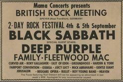 Black Sabbath / Fleetwood Mac / Rory Gallagher / Gentle Giant / East of Eden / Curved Air / Hardin And York on Sep 4, 1971 [265-small]