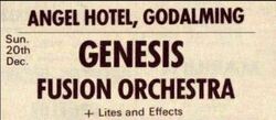 Genesis / Fusion Orchestra on Dec 20, 1970 [301-small]