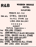The Rolling Stones on Aug 23, 1963 [321-small]
