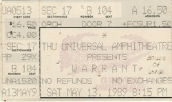 Warrant / House of Lords / Pretty Boy Floyd on May 13, 1989 [551-small]