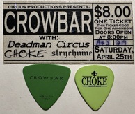 Crowbar / Deadman Circus / Choke / Strychnine on Apr 25, 1998 [632-small]