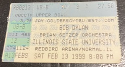 Bob Dylan / The Brian Setzer Orchestra on Feb 13, 1999 [678-small]