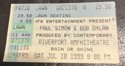 Bob Dylan / Paul Simon on Jul 10, 1999 [679-small]