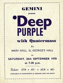 Deep Purple / Quatermass on Sep 26, 1970 [752-small]