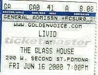 LIVID (LA) / 20 Dead Flower Children / SutterCane / Rooster inc on Jun 16, 2000 [881-small]