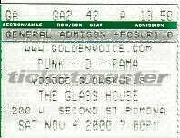 Agnostic Front / Voodoo Glow Skulls / All / Straightfaced on Nov 4, 2000 [917-small]
