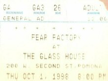Fear Factory / Static-X on Oct 1, 1998 [919-small]