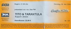 tags: Ticket - Tito & Tarantula on May 6, 2008 [147-small]