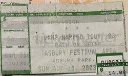 Vans Warped Tour on Aug 10, 2003 [230-small]