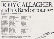 Rory Gallagher / Byzantium on Mar 28, 1972 [309-small]