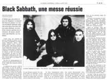 Black Sabbath / Drain STH on Aug 22, 1999 [345-small]