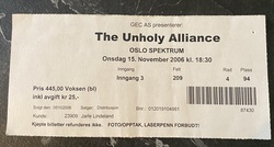 Slayer / In Flames / Children Of Bodom / Lamb Of God / Thine Eyes Bleed on Nov 15, 2006 [715-small]