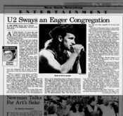 U2 / Lone Justice on May 11, 1987 [719-small]