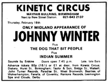 Johnny Winter / The Dog That Bit People / indian summer on Feb 18, 1971 [839-small]