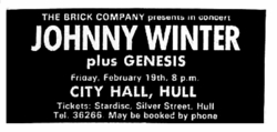 Johnny Winter / Genesis on Feb 19, 1971 [862-small]