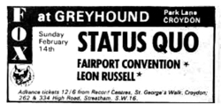 Status Quo / Fairport Convention / Leon Russell on Feb 14, 1971 [957-small]