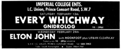 Elton John / hookfoot / Urban Clearway on Feb 24, 1971 [959-small]