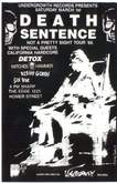 Detox / Death Sentence / Active Glands / Witches Hammer on Mar 1, 1986 [996-small]