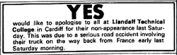 Yes on Feb 6, 1971 [969-small]