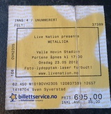 Metallica  / Gojira / Mastodon on May 23, 2012 [068-small]
