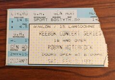 Robyn Hitchcock & The Egyptians / Matthew Sweet on Feb 8, 1992 [543-small]