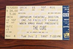 The Cure / Tanya Donelly / Tara Maclean on Dec 2, 1997 [547-small]