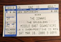 The Donnas / The Plus Ones / the smugglers on Mar 18, 2000 [576-small]