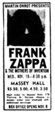 Frank Zappa / The Mothers Of Invention on Nov 18, 1970 [843-small]
