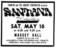 Santana / Mashmakhan on May 16, 1970 [920-small]