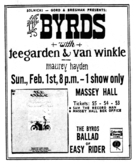 The Byrds / Teegarden & Vanwinkle / Maurey Hayden on Feb 1, 1970 [921-small]