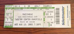 Radiohead / Stephen Malkmus & The Jicks on Aug 13, 2003 [096-small]