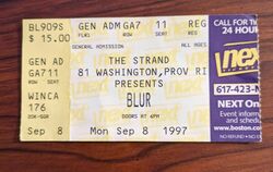Blur / The Dandy Warhols on Sep 8, 1997 [108-small]