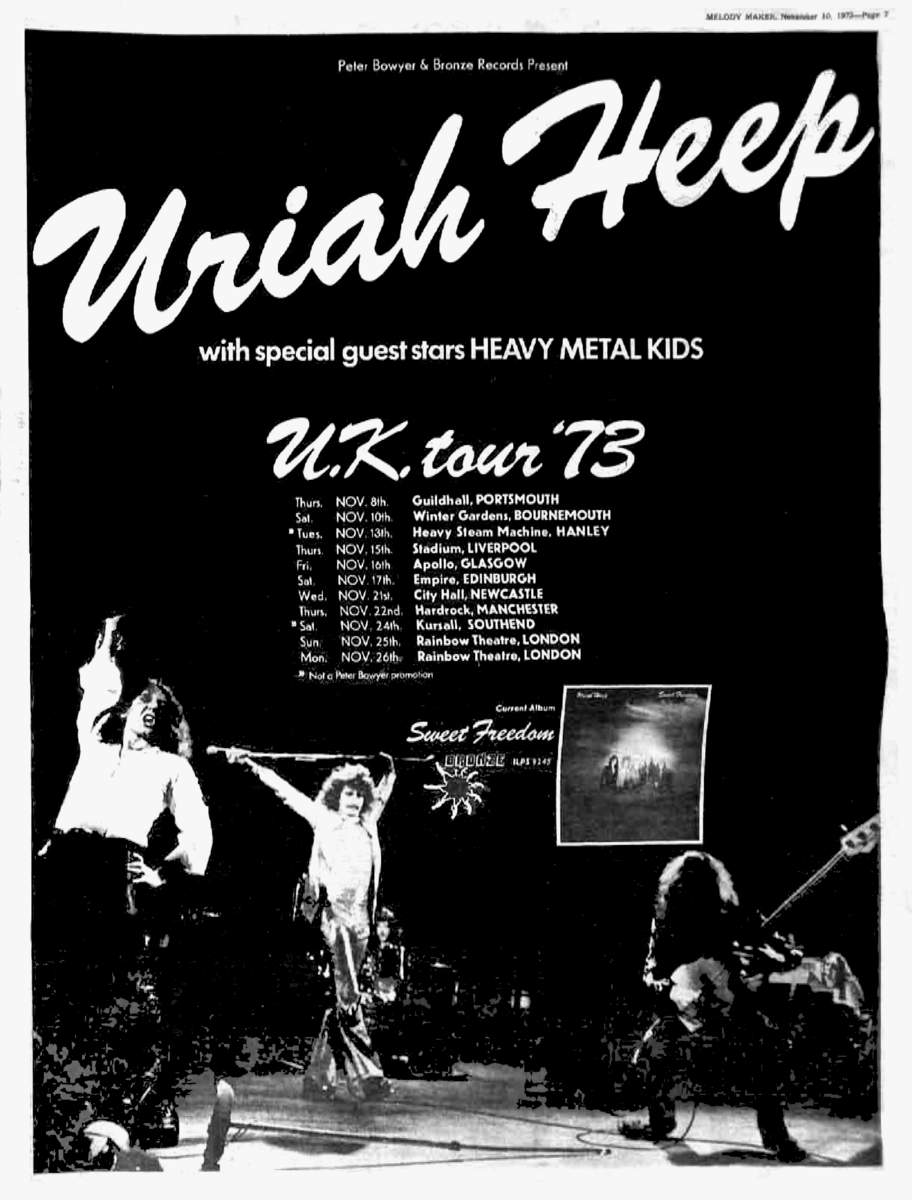 Heavy Metal Kids Concert & Tour History (Updated for 2024) Concert