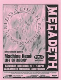 Megadeth / Machine Head / Life Of Agony on Dec 27, 1997 [172-small]