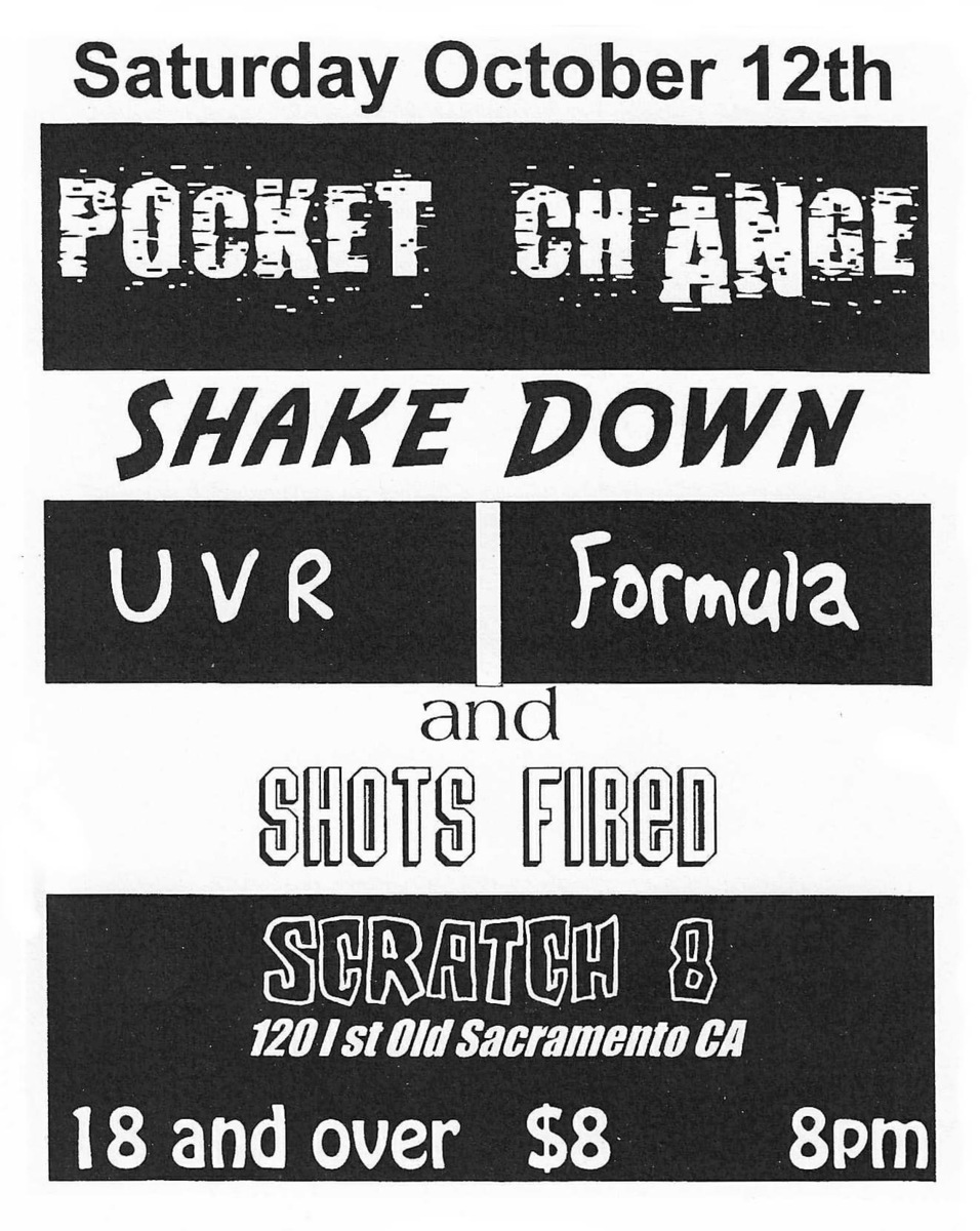 Oct 12, 2002 Pocket Change / Shakedown / U.V.R. / Formula / Shots