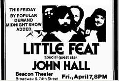 Little Feat / John Hall on Apr 7, 1978 [310-small]