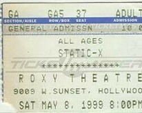 Static-X / Suction / Professional Murder Music / Speak No Evil on May 8, 1999 [435-small]