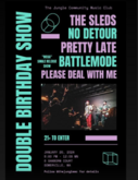 Battlemode / The Sleds / Pretty Late / No Detour on Jan 20, 2024 [456-small]